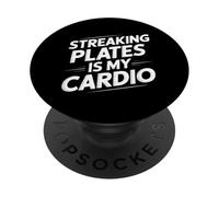 Striaking Plates is My Cardio Microbiologist PopSockets PopGrip Adhésif