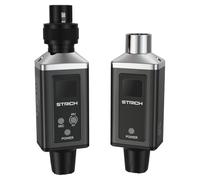 Strich Émetteur récepteur XLR sans Fil UHF 16 canaux M3 | Pour micro dynamique et condensateur, Compatible avec mixeur audio, Système de sonorisation