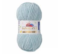 Strickfein Himalaya Dolphin Laine pour bébé Fil de coton à tricoter au crochet 80347 menthe pastel