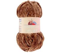 Strickfein Himalaya Dolphin Velvet Laine Fil Coton Laine à Tricoter Crochet 90037 Marron