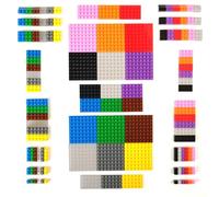 Strictly Briks Ensemble de 1000 Briques de Construction - Compatible avec Toutes Les Grandes Marques - 12 Couleurs