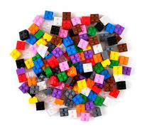 Strictly Briks - Ensemble de Briques Classiques Classic Briks - Compatible avec Toutes Les Grandes Marques - 2 x 2 tenons - 12 Couleurs - 144 pièces