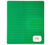 Strictly Briks Plaque de Base empilable - de qualité - pour Grosses Briques/avec Gros tenons - Compatible avec Les Plus Grandes Marques - 41,2 x 34,9 cm - Vert