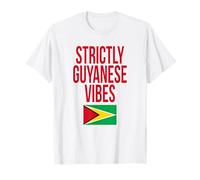 Strictly Guyanese Vibes Guyana Flag jouvert T-Shirt