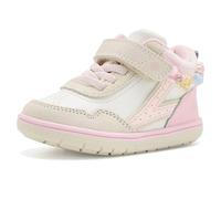 Stride Rite SRT London Mid unisexe pour enfant, blanc/rose, 12.5 Wide Little Kid