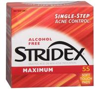 Stridex Coussinets de résistance maximale 54