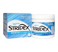 Stridex Tampons pour le traitement quotidien de l'acné - Formule à base d'acide salicylique - Peau normale - 55/paquet