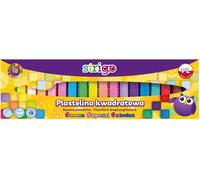 Strigo Coloured Plasticine - Lot de 6 couleurs intenses pour le jeu créatif des enfants Créez, modelez et développez votre imagination à tout âge