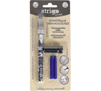 STRIGO stylo éducatif pour enfants - effaçable et ergonomique dans un motif moro tendance - idéal pour apprendre à écrire et développer la créativité