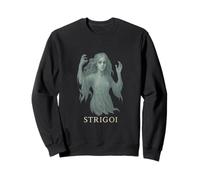 Strigoi Esprits Nocturnes Femme du Folklore Roumain Gothique Sweatshirt