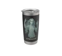 Strigoi Femme Nuit Esprits du folklore roumain gothique Gobelet isotherme en acier inoxydable double paroi