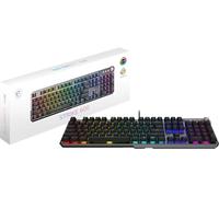 Strike 600 Silent Fr Clavier Gaming Silencieux - Switches Tactiles Kailh Midnight Pro Silent, Touches Ergonomiques, Base Antidérapante, Rgb Mystic Light Par Touche, Usb 2.0 - Pleine Taille
