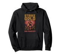 Strike Gold San Francisco Cool Football City Sport Fan Sweat à Capuche