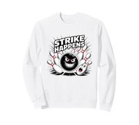 Strike Happens Design Bowling Amateur de Bowling et Bowling Sweatshirt