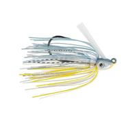 Strike King Hack Attack Hack Attack Leurre de pêche Flottant Rock-Jig, Protection Contre Les Mauvaises Herbes Lourdes, 1/4 Once, 5/0 Gamakatsu Hameçon Siwash Extra Fort, Sexy Shad 2.0 (HAHCSJ14-591)