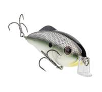 Strike King HCHH-738 Leurre de pêche Hybride Hunter Crankbait de plongée Peu Profonde Bill 90 degrés Yeux 3D réfléchissants Hochet Fort Plongée 0,9 à 1,5 m 28,3 g Hameçons triples Taille 2