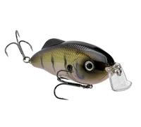 Strike King HCHH-922 Leurre de pêche Hybride Hunter Crankbait Plongée Peu Profonde Bill 90 degrés Yeux 3D réfléchissants Hochet Fort Plongée 0,9 à 1,5 m 28,3 g Hameçons triples Taille 2 Ghost Gill