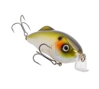 Strike King (HCHHJRS-864) Hybrid Hunter Shallow Jr. Leurre de Pêche Plongeur Plat à Manivelle de Plongée 90 Degrés Yeux 3D Hochet Puissant Plongée 3 à 90 g Taille 4 et 6 Hameçons Triplets Piquet