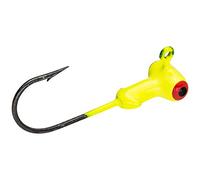 Strike King Mr. Crappie Sausage Head Jighead, Unique Wide Head Shape, Number 6 Hook, 1/16-Ounce, 6-Pack