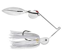 Strike King Potbelly Spinner Bait (White, .375-Once) Colorado Lames de Saule