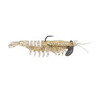 Strike King (PRSSW3-519) Tidal Shrimp Leurre de pêche en Plastique Souple pré-monté Queue en Maille Durable Crochet Simple 2/0 7,6 cm 0,6 g