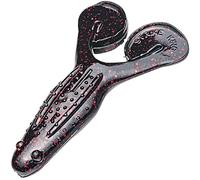 Strike King Rage Queue Crapaud Appât, Black Neon