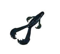 Strike King Rage Queue Espace Singe Appât, Black Blue Flake