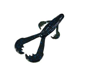 Strike King Rage Queue Espace Singe Appât, Black Blue Flake