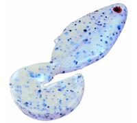 Strike King Rage Tail Shad,Blue Glimmer Black Flake, 0,17