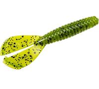 Strike King Rage Twin Tail Menace Grub Appât, Watermelon Seed