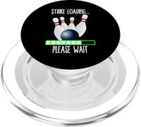 Strike Loading Please Wait Bowling Team Matching Party PopSockets PopGrip pour MagSafe