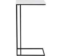 Strike table basse table d'angle blanc.