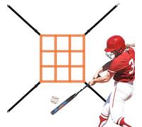Strike Zone Filet de cible, ergonomique et élégant, Cible de pitching Baseball, pour frapper les exercices et la précision de l'emplacement | Utilité polyvalente pour l'extérieur et l'intérieur