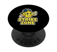 Strike Zone Softball Pitching Sports Softball Joueur PopSockets PopGrip Adhésif
