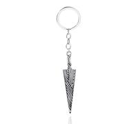 Strike3D Game Hollow Knight Bone Nail Logo The Pale King Figure Key Kenchiabebed Keychain (porte-clés)