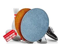 STRIKECLUB Serviette de bowling Shammy en cuir de forme ovale double face | Facile à essuyer la saleté et l'huile pour augmenter la précision | Accessoires de bowling (2 serviettes)