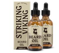 Striking viking beard oil vanillad 2 pack
