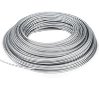 Strimmer Wire Spool Steel 2.4 mm/30 m Nylon Wire for Strimmer Reinforcement Rotofil for Weed Garden