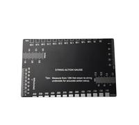 String Action Gauge - Guitar Measuring Tool, Double Scale Metric Imperial, Setup Ruler For Instrument Adjustment, Luthier Calibration Device, Accurate Height Checker | For Music Neck Nut Repair