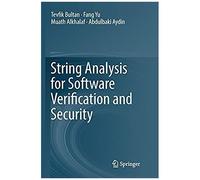 String Analysis For Software Verification And Security