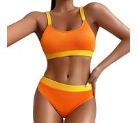 String Bikini Push Up Maillot de bain deux pièces Maillot de bain léger ventre plat Maillot de bain sans armatures Triangle Bikinis Maillot de bain grandes tailles Casual Swimming Suits Haut de bikini
