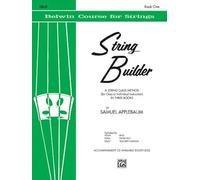 String Builder 1 (cello) --- Violoncelle Solo - Applebaum, Samuel --- Alfred Publishing
