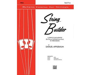 String Builder, Bk 2: Viola (Belwin Course for Strings) by Samuel Applebaum (1985-03-01)