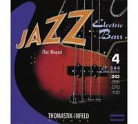String de basse électrique Flat Wound JAZZ Thomastik JF 344 NEUF du Japon