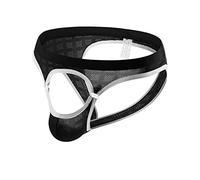 String De Sport Homme Tanga Thong sous-vêtement Extensible Taille Basse Respirant Confortable Lingerie Masculine Support Athlétique Culotte G-String