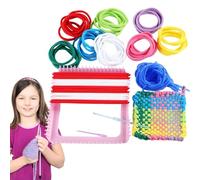 String élastique tressé coloré - Polyvalent pour couture | Ruban de fil flexible et durable adapté pour l'artisanat, les vêtements et le bricolage - DIY utilisation à la maison par les filles et les