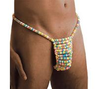 String en Bonbons Comestible pour Homme, Multicolore, Taille Élastique