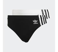 String en coton à bords larges Adicolor Comfort Flex (Lot de deux) Black / Blue Bird S