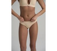 String en coton femme Bye Bra Thong (x2) Beige XL