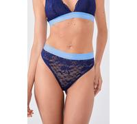 String en dentelle Lemonade Dolls x Etam - Lemonade Lace - 2XL - Encre - Femme - Etam